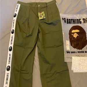 BAPE chino pants